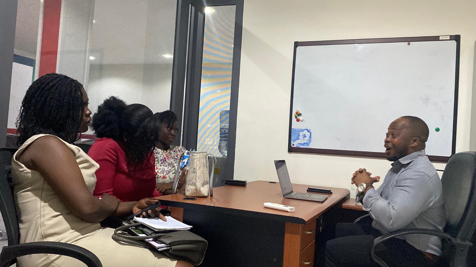 An EPLI working session in Accra
